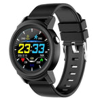 Full HD IPS Circular Screen Band Heart Rate Monitor Sport Mode Fitness Tracker Smart Watch - RAPBLUE