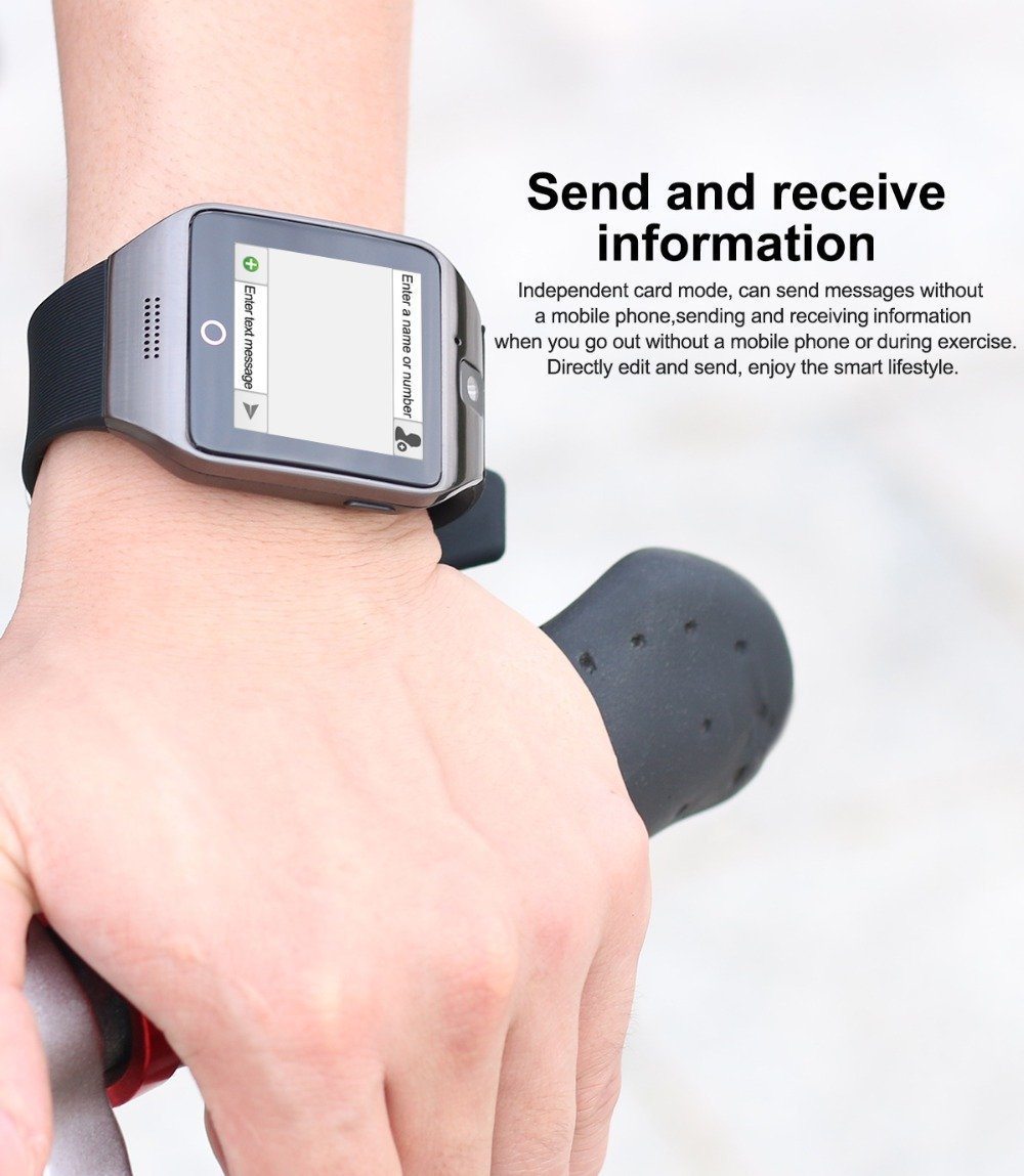 Business-Ready WIFI Bluetooth Mobile Smart Watch Multi-Face Smartwatch For Android iPhones - RAPBLUE