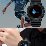 New Smart Watch IP68 Fitness Tracker Blood Pressure/Heart Rate Monitor Bluetooth Outdoor Waterproof Smartwatch - RAPBLUE