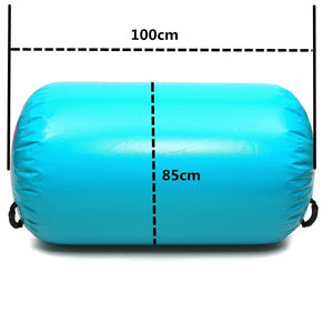 AirTrack Air Roll Cylinder Tumbling Track Gymnastics Exercise Blue - RAPBLUE