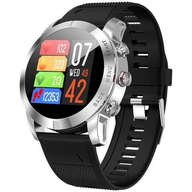New Smart Watch 1.3'' IP68 Waterproof Bluetooth 4.2 Smartwatch Heart Rate Monitoring Compass Sport Watch For Android iOS - RAPBLUE