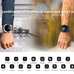 New Smart Watch 1.3'' IP68 Waterproof Bluetooth 4.2 Smartwatch Heart Rate Monitoring Compass Sport Watch For Android iOS - RAPBLUE