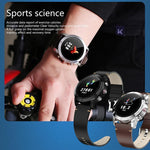 New Smart Watch 1.3'' IP68 Waterproof Bluetooth 4.2 Smartwatch Heart Rate Monitoring Compass Sport Watch For Android iOS - RAPBLUE