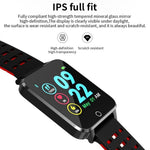 New IP68 Waterproof Android Smart Watch Bluetooth Wristband Heart Rate Pedometer Smartwatch For iPhone Android - RAPBLUE