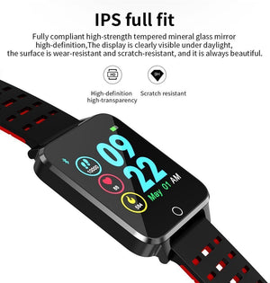 New IP68 Waterproof Android Smart Watch Bluetooth Wristband Heart Rate Pedometer Smartwatch For iPhone Android - RAPBLUE