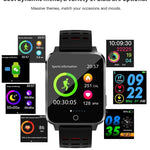 New IP68 Waterproof Android Smart Watch Bluetooth Wristband Heart Rate Pedometer Smartwatch For iPhone Android - RAPBLUE