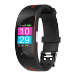 Blood Pressure Smart Band Heart Rate Bracelet Fitness Tracker Watch Intelligent Wristband - RAPBLUE