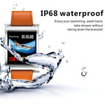 New Bluetooth Smart Watch Smart Bracelet 1.3'' IP68 Waterproof Heart Rate Monitor Smartwatch for Android iPhone - RAPBLUE