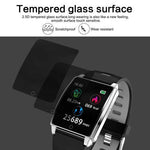 New IPS Large Screen Multi-Sport Fitness Smart Watch Activity Tracker Heart Rate Blood Pressure Wristband For iOS Android - RAPBLUE