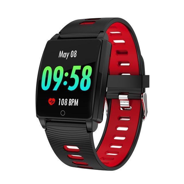 New IPS Large Screen Multi-Sport Fitness Smart Watch Activity Tracker Heart Rate Blood Pressure Wristband For iOS Android - RAPBLUE