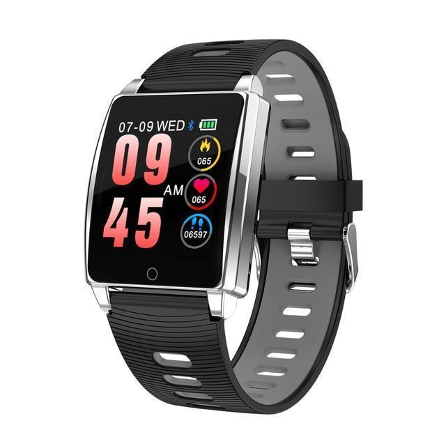 New IPS Large Screen Multi-Sport Fitness Smart Watch Activity Tracker Heart Rate Blood Pressure Wristband For iOS Android - RAPBLUE