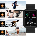 Heart Rate Fitness Smartwatch Tracker Sport Bluetooth Digital Wrist For iPhone Samsung Xiaomi - RAPBLUE