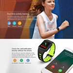 New Sport Smart Watch GPS IP68 Waterproof Heart Rate Monitoring Full Touch Screen Smartwatch For iPhone Android - RAPBLUE