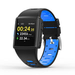 New Sport Smart Watch GPS IP68 Waterproof Heart Rate Monitoring Full Touch Screen Smartwatch For iPhone Android - RAPBLUE