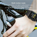 New Sport Smart Watch GPS IP68 Waterproof Heart Rate Monitoring Full Touch Screen Smartwatch For iPhone Android - RAPBLUE