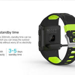New Sport Smart Watch GPS IP68 Waterproof Heart Rate Monitoring Full Touch Screen Smartwatch For iPhone Android - RAPBLUE
