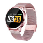 New Multi-Purpose Fashion 0.95 Inch Smart Watch OLED Color Screen Blood Pressure Heart Rate for Android iOS Windows Wristwatch - RAPBLUE