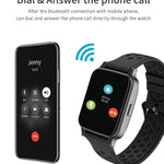 New Smart Watch Bluetooth Call Heart Rate Blood Pressure Blood Oxygen Monitor Smartwatch For iPhone Android - RAPBLUE