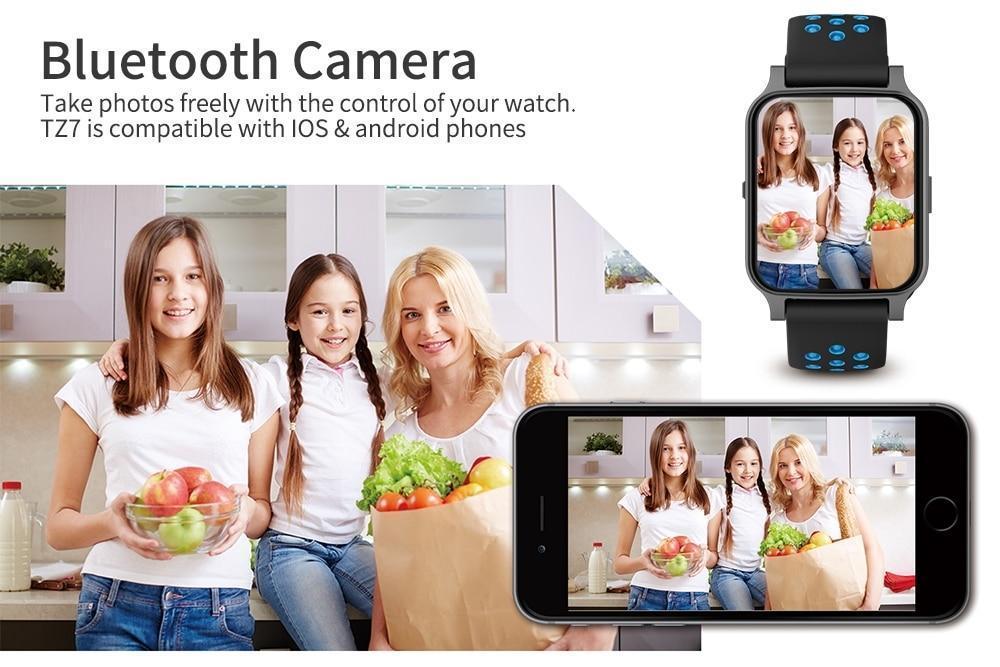 New Smart Watch Bluetooth Call Heart Rate Blood Pressure Blood Oxygen Monitor Smartwatch For iPhone Android - RAPBLUE