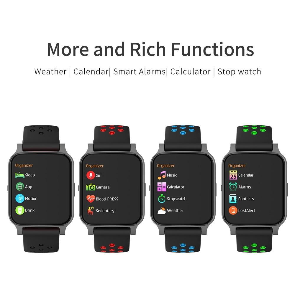 New Smart Watch Bluetooth Call Heart Rate Blood Pressure Blood Oxygen Monitor Smartwatch For iPhone Android - RAPBLUE
