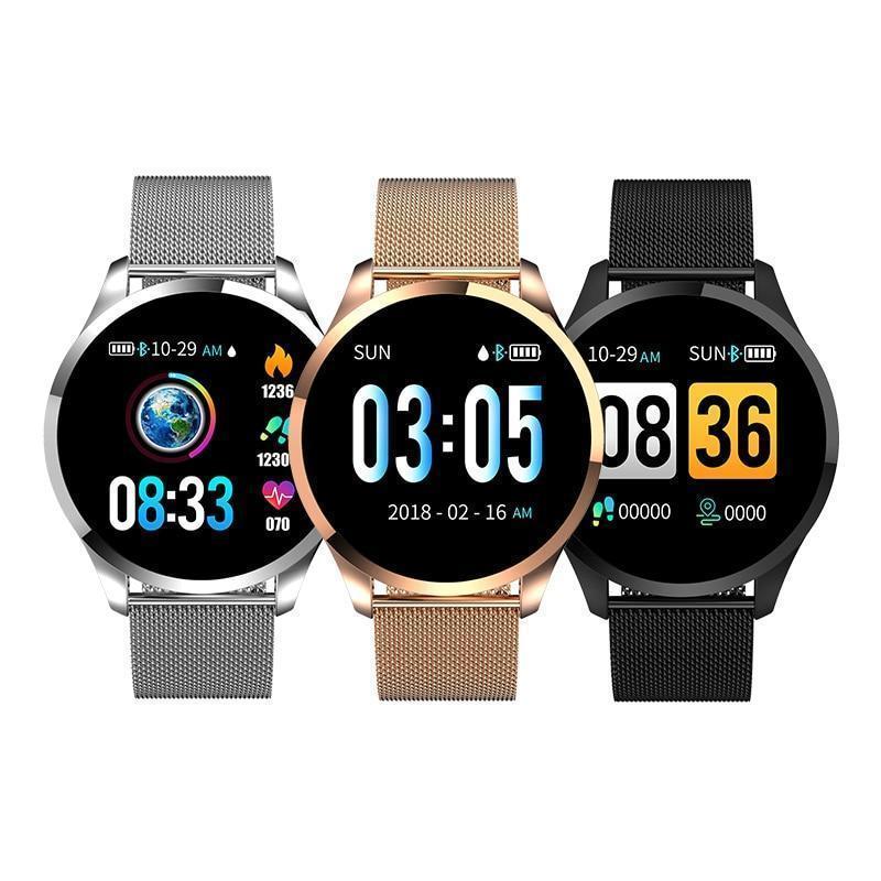 New Waterproof Fitness Tracker Smart Watch Heart Rate Blood Pressure Monitor Smartwatch For iPhone Android - RAPBLUE