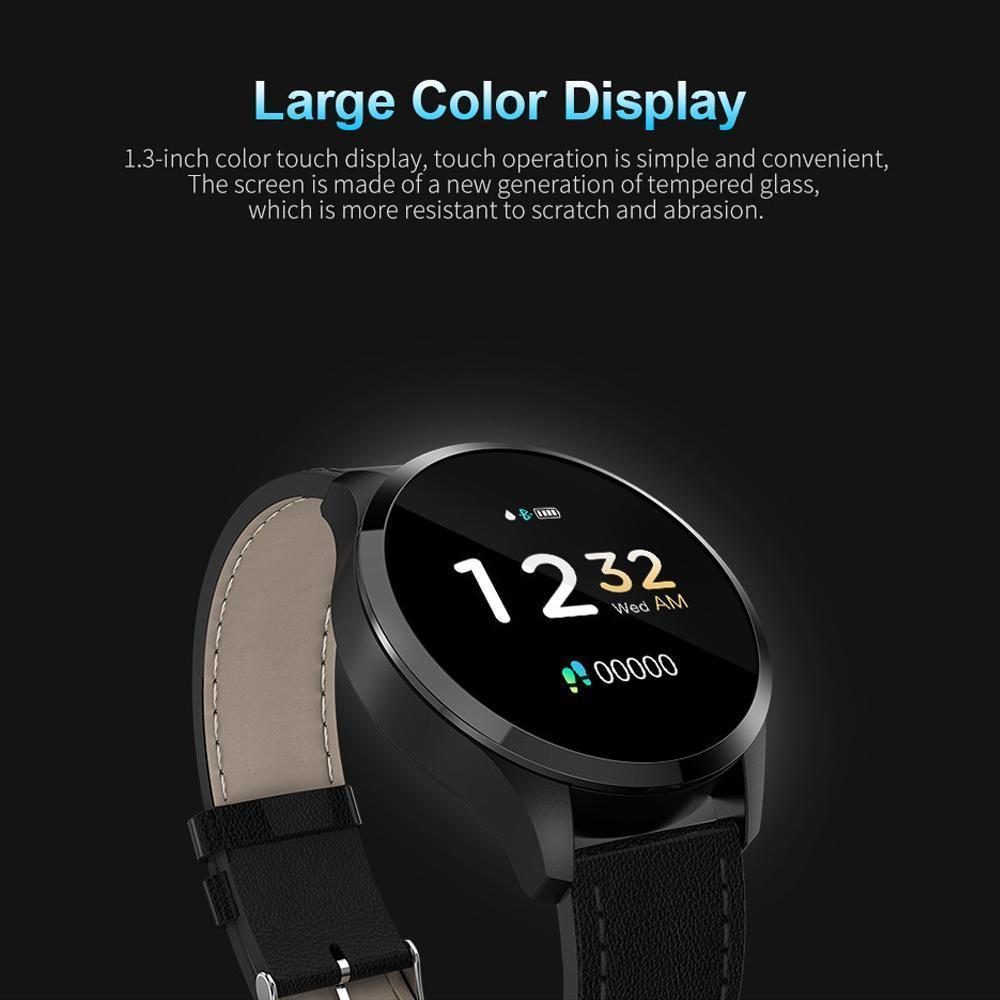 New Waterproof Fitness Tracker Smart Watch Heart Rate Blood Pressure Monitor Smartwatch For iPhone Android - RAPBLUE