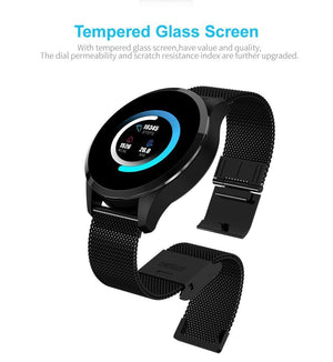 New Waterproof Fitness Tracker Smart Watch Heart Rate Blood Pressure Monitor Smartwatch For iPhone Android - RAPBLUE