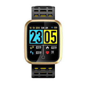 IPS Big Screen Smartwatch Heart Rate Blood Pressure Monitor Fitness Tracker Smartwatch For iPhone Android - RAPBLUE