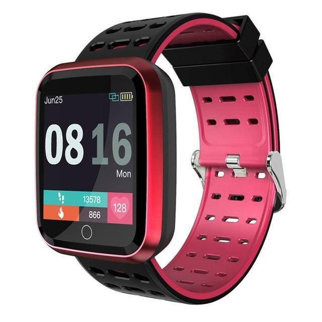 IPS Big Screen Smartwatch Heart Rate Blood Pressure Monitor Fitness Tracker Smartwatch For iPhone Android - RAPBLUE