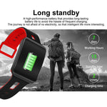 Heart Rate Blood Pressure Monitoring Touch Screen Smart Bracelet Fitness Tracker Smartwatch For iPhone Android - RAPBLUE