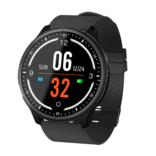 New Smart Bracelet IP68 Waterproof Blood Pressure Blood Oxygen Monitor Fitness Smartwatch For iPhones Android - RAPBLUE