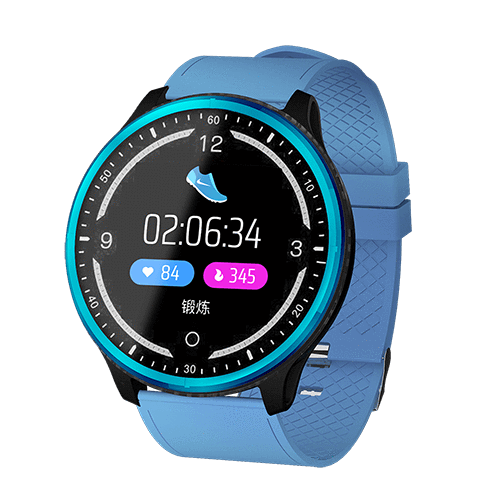 New Smart Bracelet IP68 Waterproof Blood Pressure Blood Oxygen Monitor Fitness Smartwatch For iPhones Android - RAPBLUE