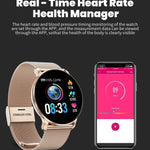 New Smart Watch Waterproof Smartwatch Heart Rate Monitor Fitness Tracker For iPhones Android - RAPBLUE