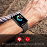 New IP67 Waterproof Smart Watch Bluetooth Sport Pedometer Heart Rate Monitor For iPhone Android - RAPBLUE