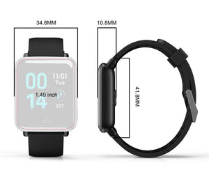 New IP67 Waterproof Smart Watch Bluetooth Sport Pedometer Heart Rate Monitor For iPhone Android - RAPBLUE