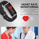 IP67 Waterproof Smart Band Remote Control Blood Pressure Heart Rate Monitor Smart Bracelet For iPhone Android - RAPBLUE