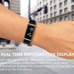 IP67 Waterproof Smart Band Remote Control Blood Pressure Heart Rate Monitor Smart Bracelet For iPhone Android - RAPBLUE