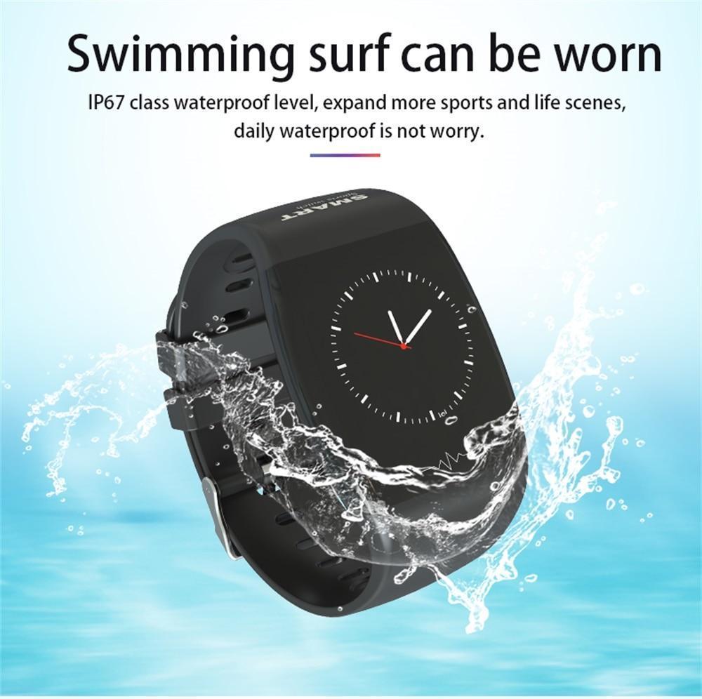 New Smart Watch Heart Rate Blood Pressure Monitor IP67 Waterproof Steps Calories Counter Sports Smartwatch - RAPBLUE