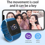 New Smart Watch Heart Rate Blood Pressure Monitor IP67 Waterproof Steps Calories Counter Sports Smartwatch - RAPBLUE