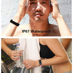 New Smart Wristband Unisex Bracelet Heart Rate Blood Pressure Monitor Fitness Tracker Watch Sport Band Pedometer - RAPBLUE