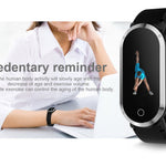 New Smart Wristband Unisex Bracelet Heart Rate Blood Pressure Monitor Fitness Tracker Watch Sport Band Pedometer - RAPBLUE