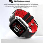 New Smart Watch Color Screen Heart Rate Fitness Bracelet Sleep Blood Pressure Monitor Fitness Tracker - RAPBLUE