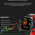 New Smart Watch Color Screen Heart Rate Fitness Bracelet Sleep Blood Pressure Monitor Fitness Tracker - RAPBLUE