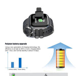 New Smart Watch Color Screen Heart Rate Fitness Bracelet Sleep Blood Pressure Monitor Fitness Tracker - RAPBLUE