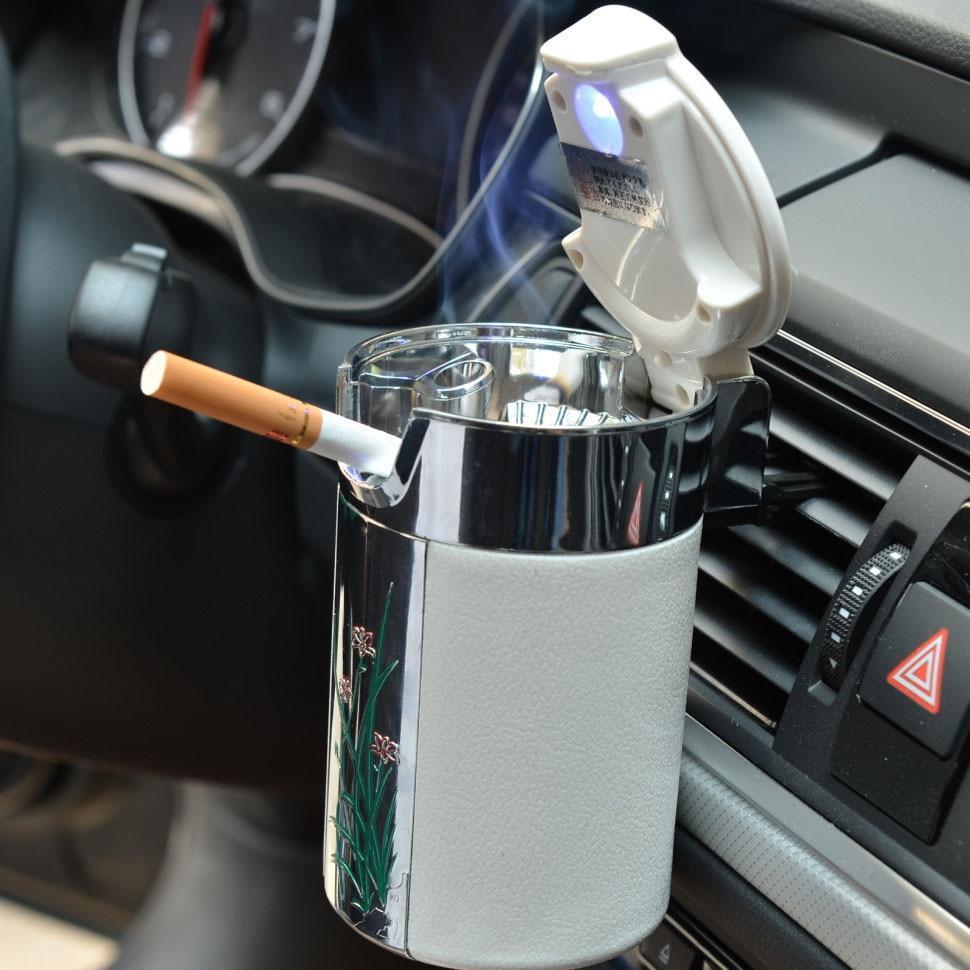 Portable LED Cigarette Ashtray - RAPBLUE