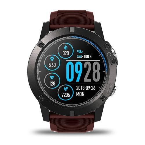 New Rugged Outdoor Smart Sport Watch Fitness Heart Rate Monitor Tracker Smartwatch For Android iPhones - RAPBLUE