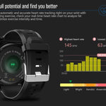 New Rugged Outdoor Smart Sport Watch Fitness Heart Rate Monitor Tracker Smartwatch For Android iPhones - RAPBLUE