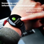 New Bluetooth Smart Watch IP68 Waterproof Clock Activity Fitness Tracker Heart Rate Monitor Smartwatch For Android IOS - RAPBLUE