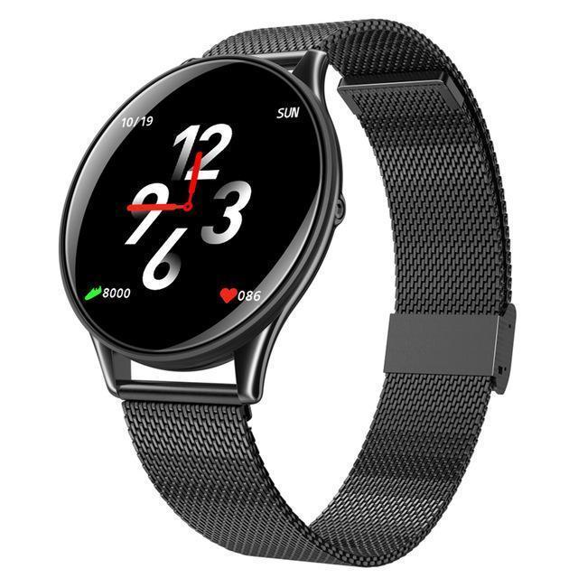 New Waterproof Bluetooth Smart Watch Heart Rate Blood Pressure Touch Screen Smartwatch For Android IOS - RAPBLUE