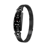 New Stainless Steel Smart Watch IP67 Waterproof Heart Rate Monitor Bracelet Smartwatch For Android iPhone - RAPBLUE